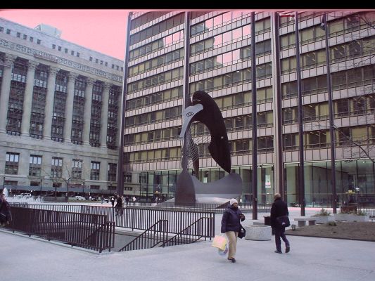 Architectural walking tour Chicago
Picasso's gift to Chicago (but not an original!)

