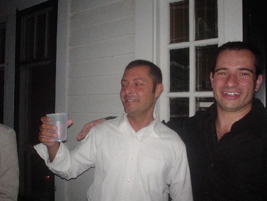 Cocktail Party, August 14, 2004
Vlad and Daniel
