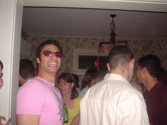Cocktail Party, August 14, 2004
Ardan in Pink
