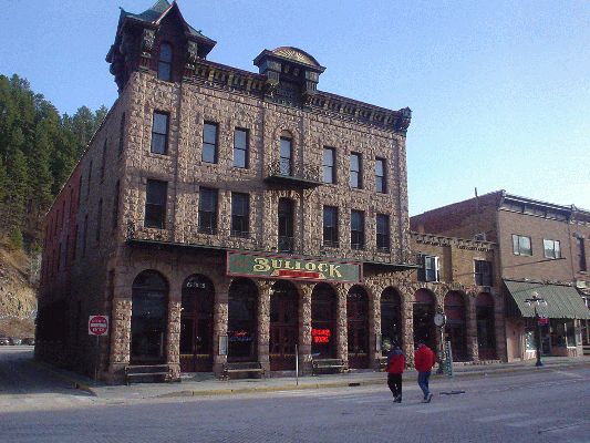 Deadwood SD
Town where Crazy Bill was shot
