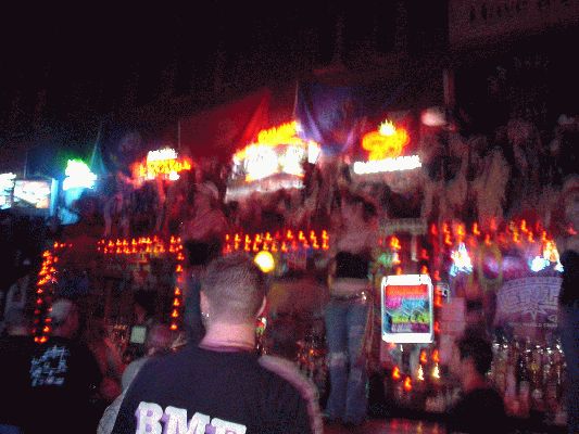 Sept 21-25 2005 ASSH meeting
Saturday night at the "Coyote Ugly"
